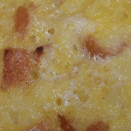 Pineapple Bread Casserole