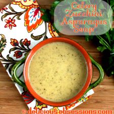 Paleo Cream of Asparagus, Celery, and Zucchini Soup Recipe (gluten free, dairy free, autoimmune friendly)aleo