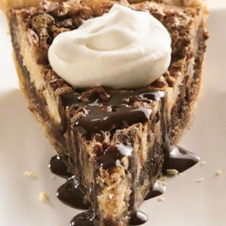 Chocolate Surprise Pecan Pie