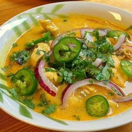 Spicy Chicken Thai Soup