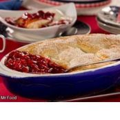 Cherry Nut Cobbler