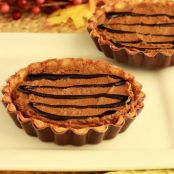 Chocolate Pumpkin Gingerbread Tarts (paleo)