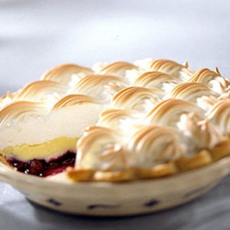 Blueberry Custard Pie