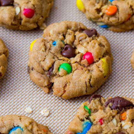 Soft-Baked Monster Cookies