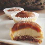 Paleo Salted Caramel Cheesecake Bites