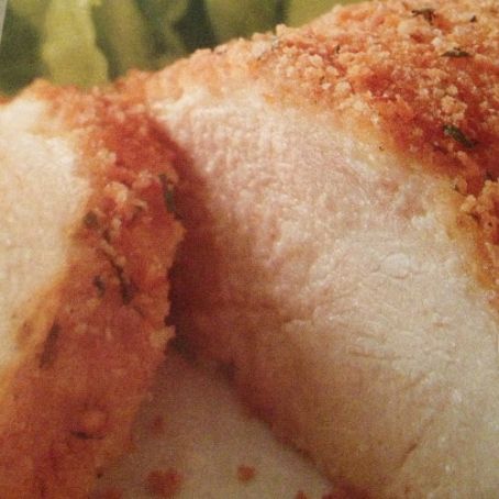 Parmesan crusted chicken