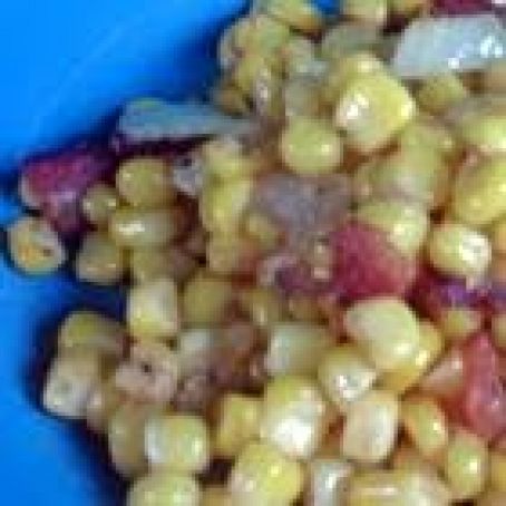 Fried Corn with Bacon