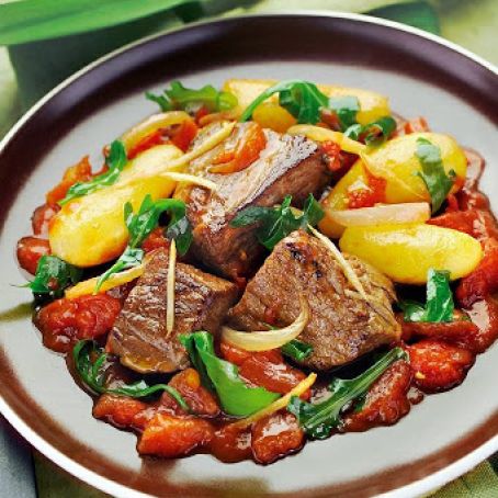 Romaziaf de bœuf malgache