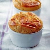 Parmesan and Gruyère Cheese Soufflé