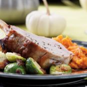 Sweet Potato & Red Pepper Gratin