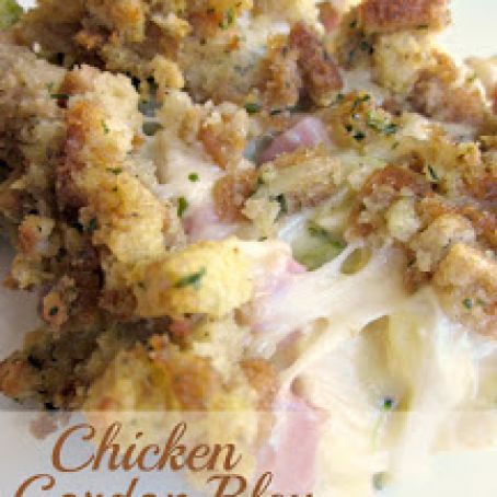 Chicken Cordon Bleu Casserole Recipe