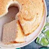 Coconut Angel Food Cake with Fresh Berries