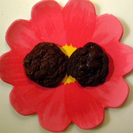 Chocolate Fudge Cookies with Toffee and Dried Cherries