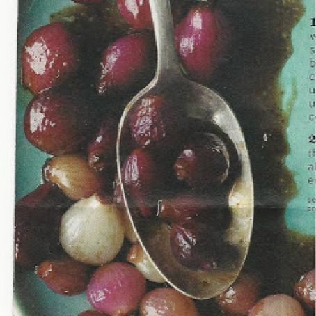 Balsamic-Glazed Pearl Onions
