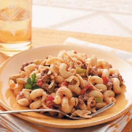 Crunchy Beef Bake Recipe