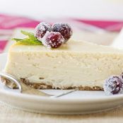 Egg Nog Cheesecake