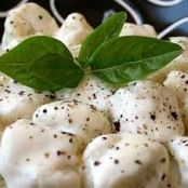 Potato Gnocchi in Gorgonzola Sauce