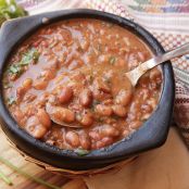 Frijoles Charros (Cowboy Mexican Pinto Beans With Bacon and Chilies) Recipe