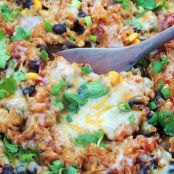 Slow Cooker Chicken Enchilada Quinoa