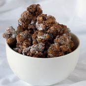 Chocolate & Peanut Butter Popcorn {Poppy Chow}