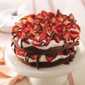 Strawberry Chocolate Torte