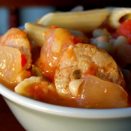 Pasta with Beans (Pasta e Fagioli)