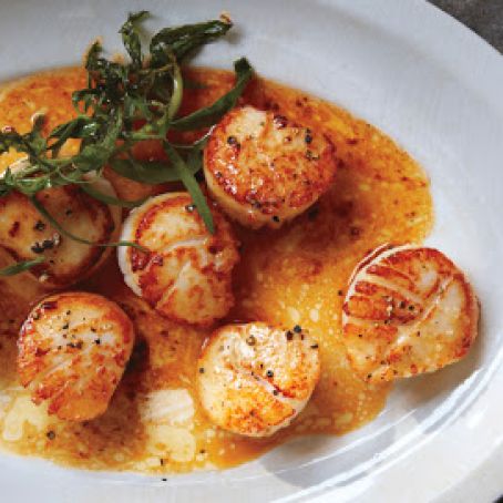 Scallops with Herbed Brown Butter