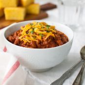 Cold Comfort Chili