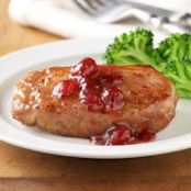 Cranberry-Glazed Pork Chops