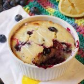 Lemon Blueberry Muffin For One