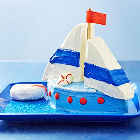 Sailboat Cake