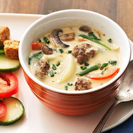 Cheeseburger Soup