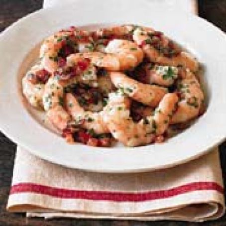 Shrimp Marinated in Lemon and Olive Oil