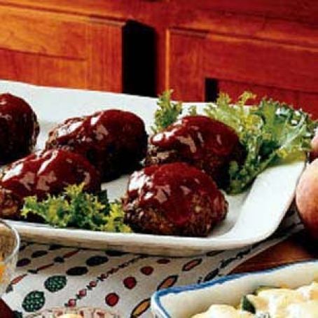 Little Cheesy Meat Loaves