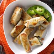 Southwest Egg Rolls - baked