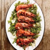 GRILLED SPOT PRAWNS