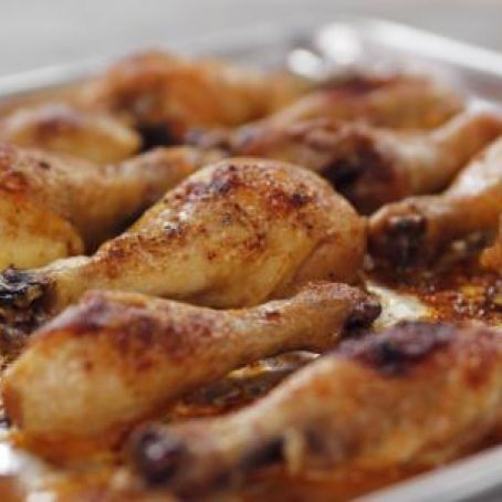 Spicy Roasted Chicken Legs