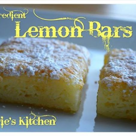 Two Ingredient Lemon Bars