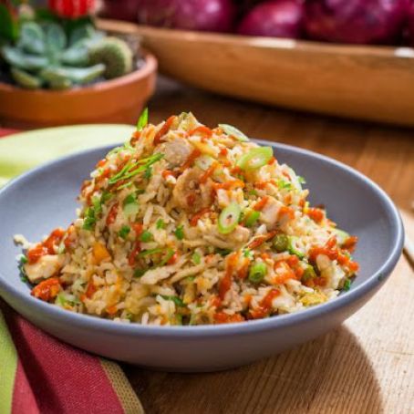 Chicken Fried Rice Casserole