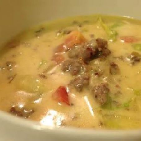 Cheeseburger Soup