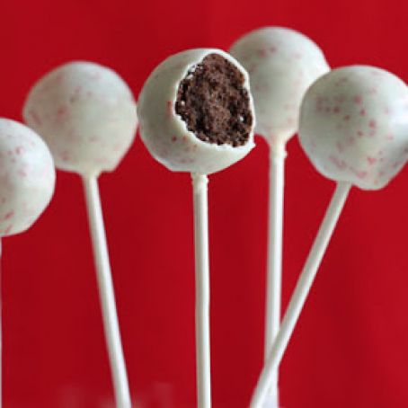 Chocolate Peppermint Cake Pops