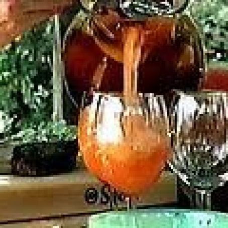 ROSE SANGRIA W/ PINEAPPLE AND GUAVA