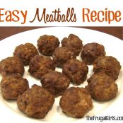 Easy Crockpot Meatballs Recipe! {sweet ‘n tangy}