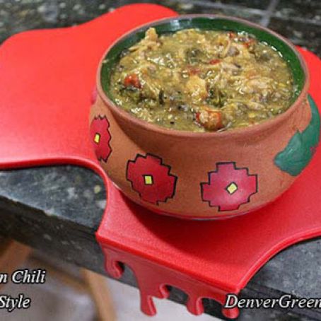 Pork Green Chili (Colorado Style)