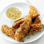 Sesame-Pecan Chicken Strips