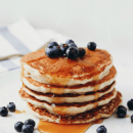 FLUFFY VEGAN BUTTERMILK PANCAKES