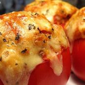 Stuffed Tomatoes with Grits and Ricotta