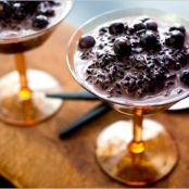 FORBIDDEN RICE PUDDING w/BLUEBERRIES