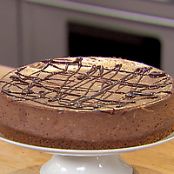 Chocolate Espresso Cheesecake with Ganache