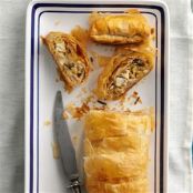 Chicken & Wild Rice Strudels Recipe